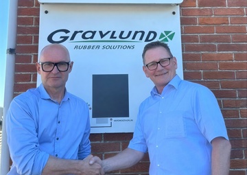 Mads Gravlund, CEO at GRS and Peter Lorentzen, CEO at AVK GUMMI